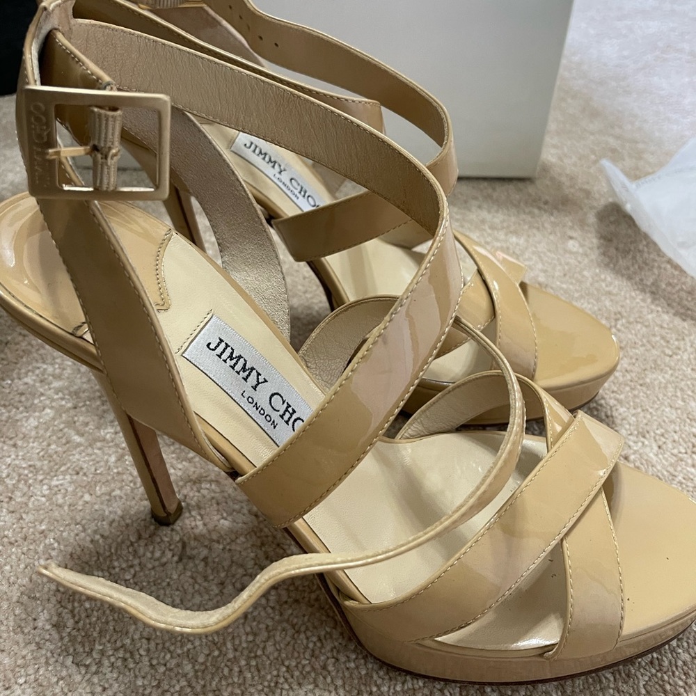 Jimmy Choo Nude Heels